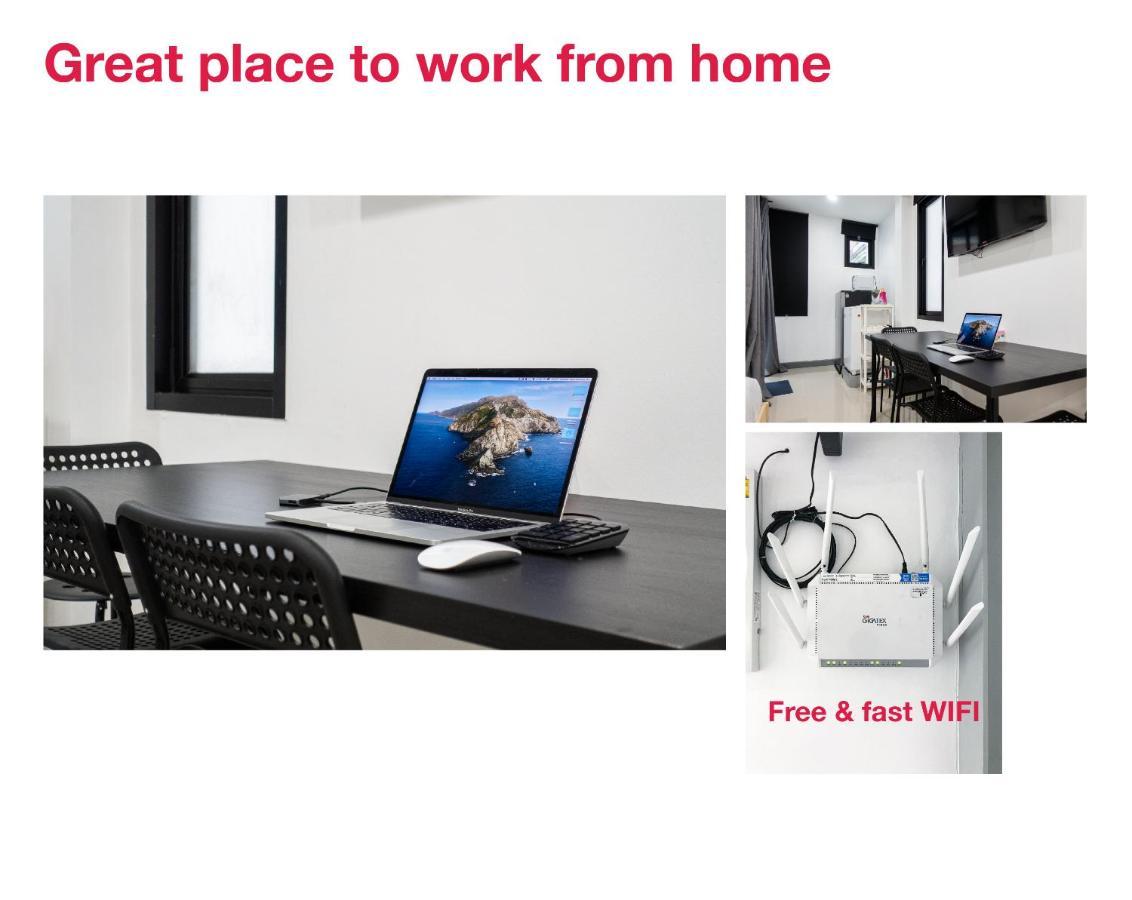 P4 Silom Large 2beds full kitchen WIFI 4-6pax Lejlighed Bangkok Eksteriør billede